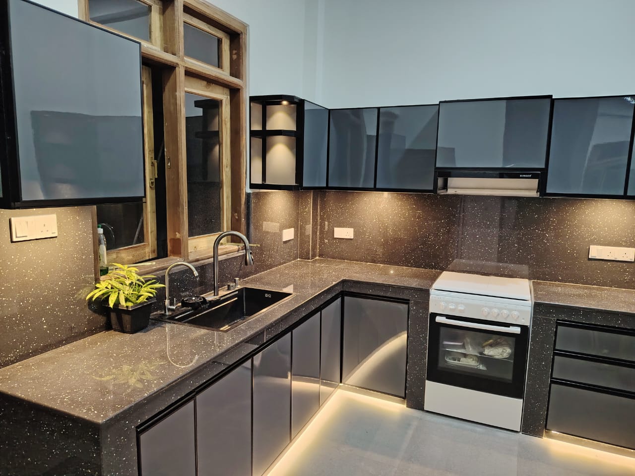 Aluminum Pantry Cupboard